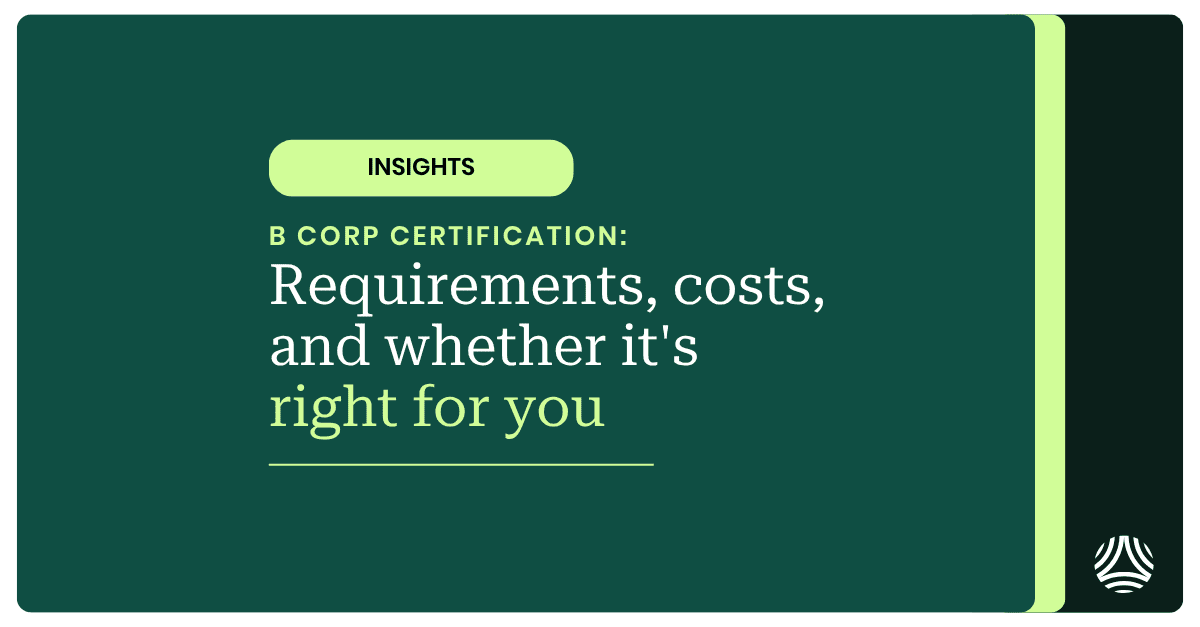 B Corp Requirements