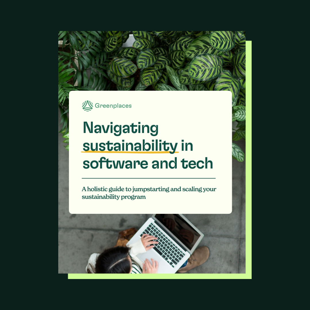 eBook: Navigating sustainability in software and tech
