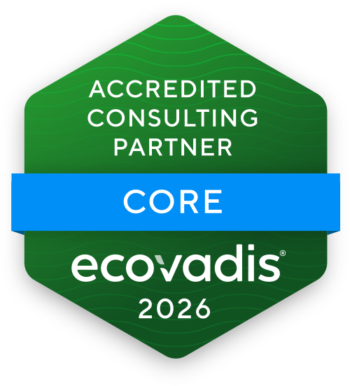 EcoVadis Core badge 2026 for Greenplaces