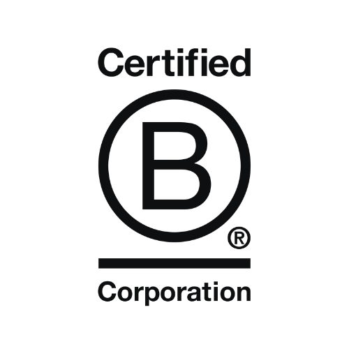 B Corp B&W Greenplaces badge
