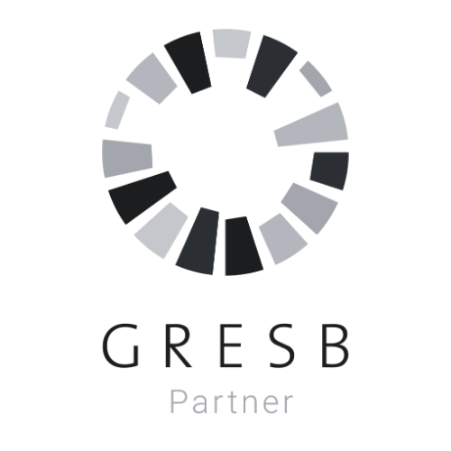 GRESB Partner B&W Greenplaces badge