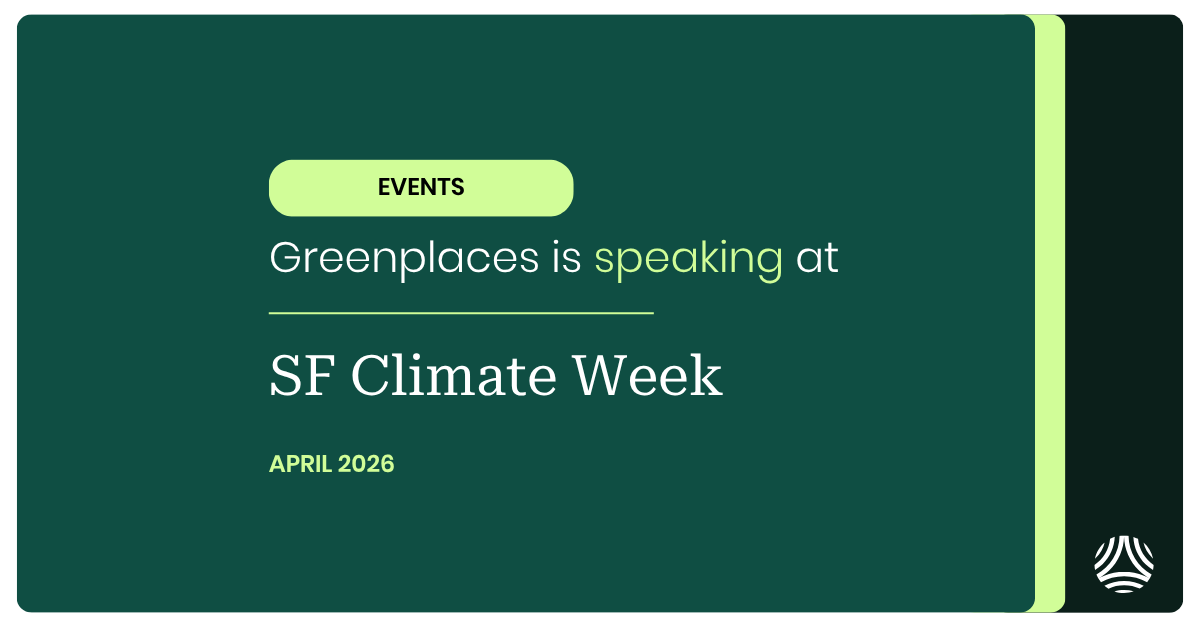 Greenplaces speaking at SFCW 2026
